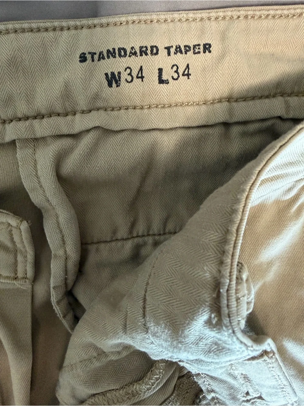 Levi’s Men's Khaki Straight-Fit Pants